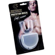Protetor Bucal Simples - Transparente - Com Estojo - Pretorian